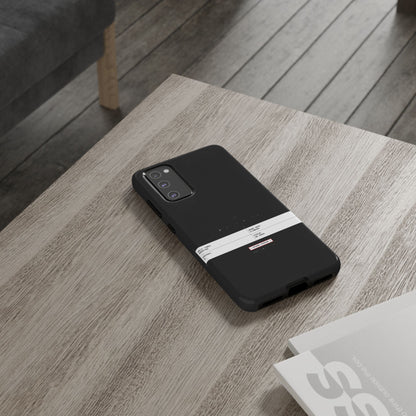 Split Times Redacted — Samsung Galaxy Tough Case
