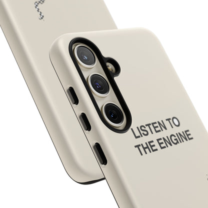 Listen To The Engine, Not The News — Samsung Galaxy Tough Case