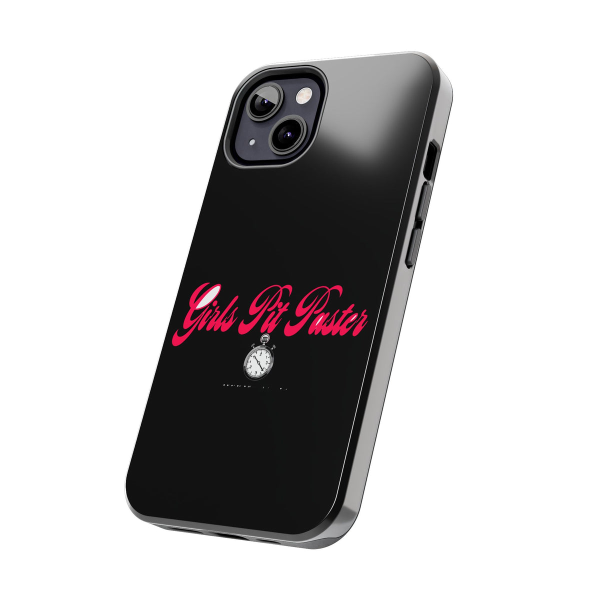 Girls Pit Faster Stopwatch — iPhone Tough Case