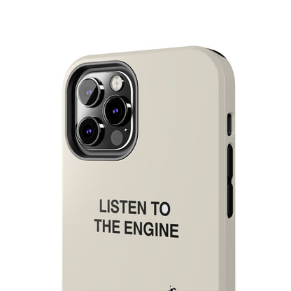 Listen To The Engine, Not The News — iPhone Tough Case