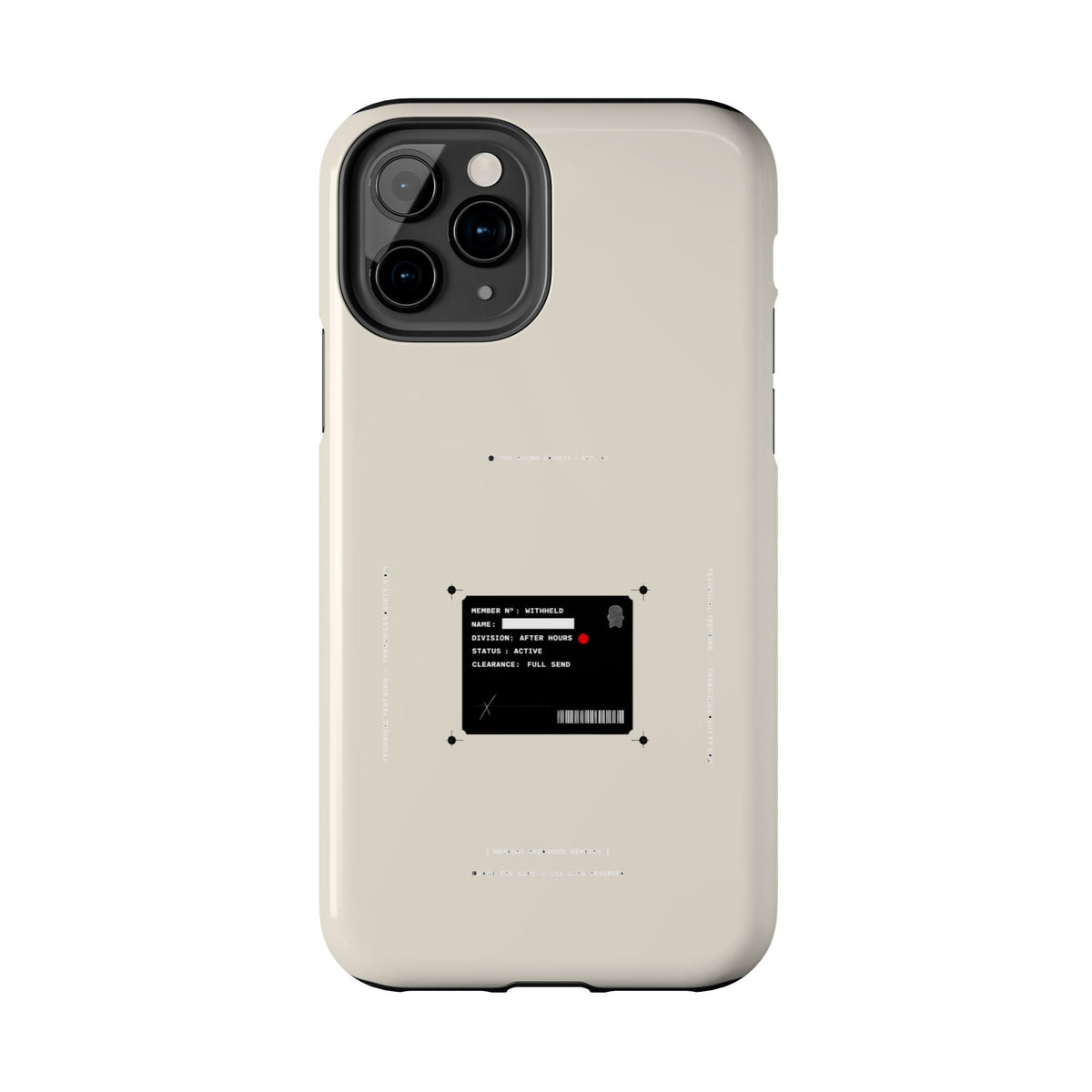 Members Recognize Members — iPhone Tough Case