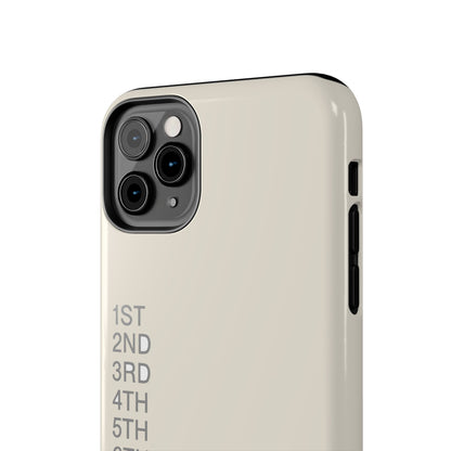 Reverse? Never. — iPhone Tough Case