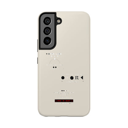 Rich Is Quiet Specimen — iPhone Tough Case