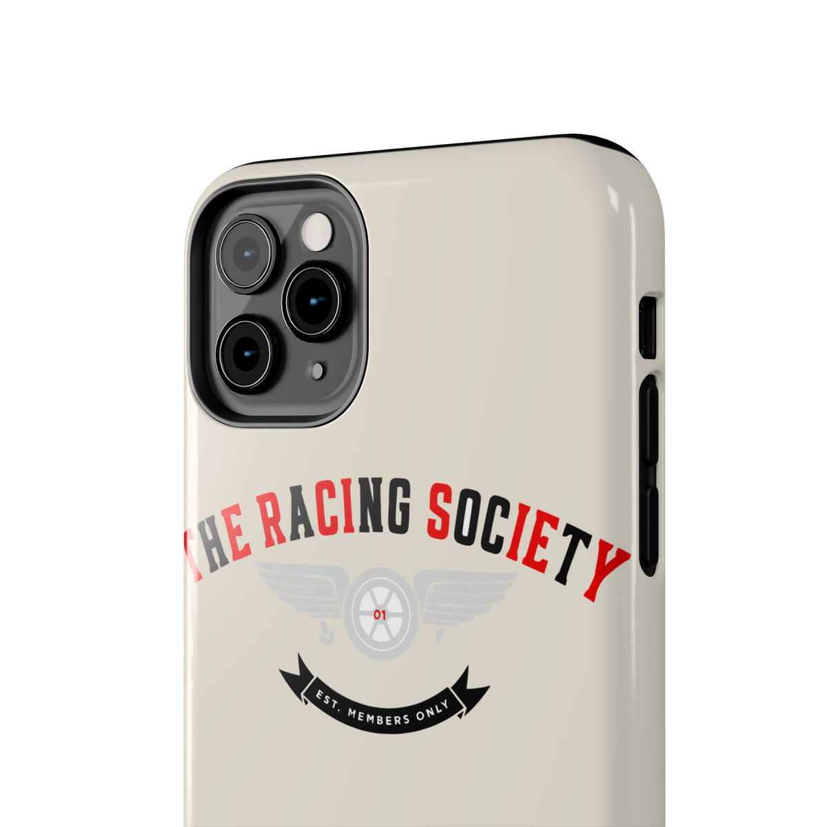 Racing Society Crest — iPhone Tough Case