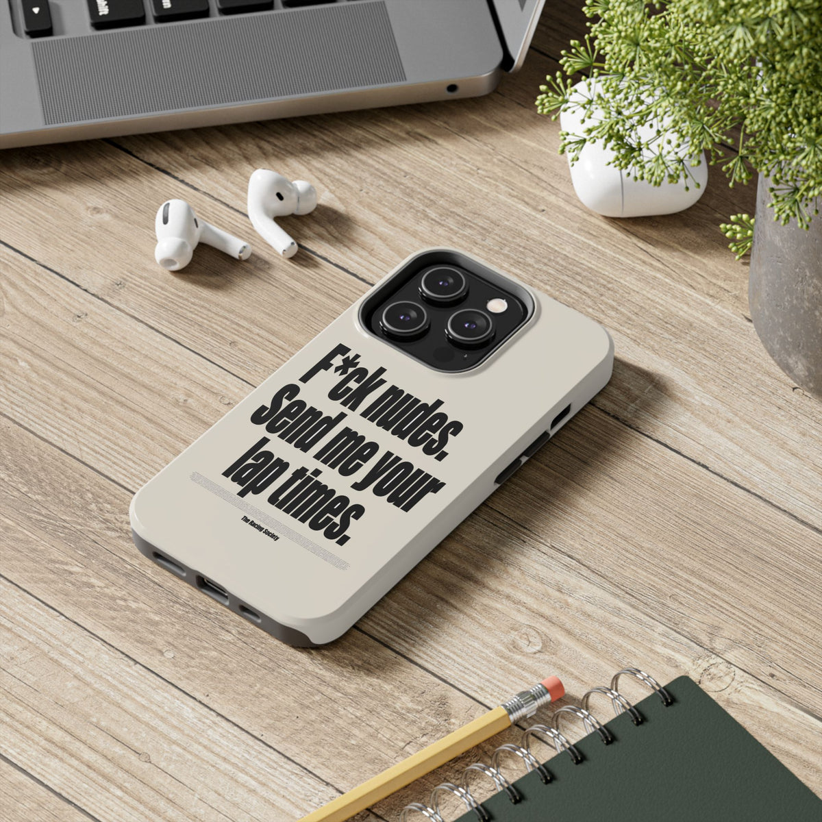 Send Me Your Lap Times — iPhone Tough Case