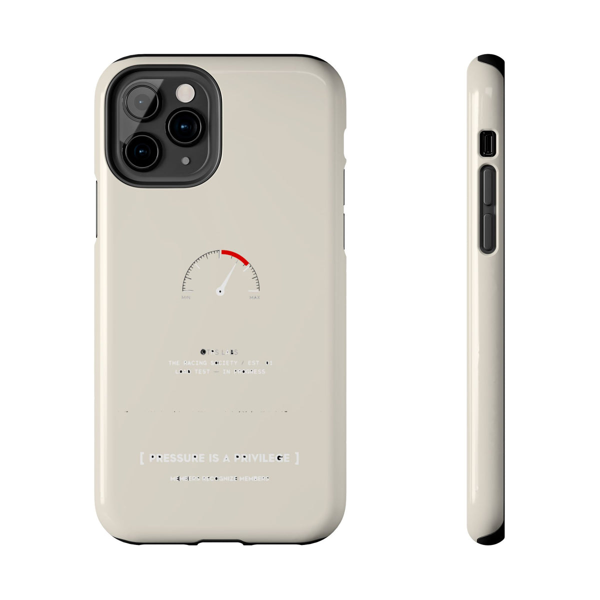 Pressure Is A Privilege — iPhone Tough Case