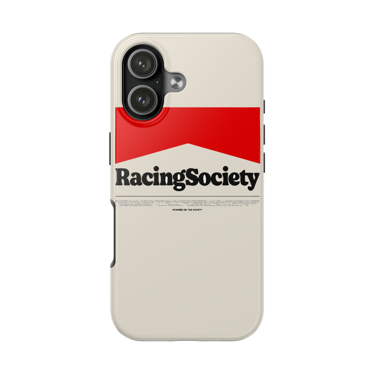 Racing Society Box Logo — iPhone Tough Case