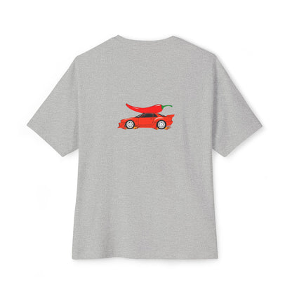 Too Hot To Handle — Oversized Boxy Tee