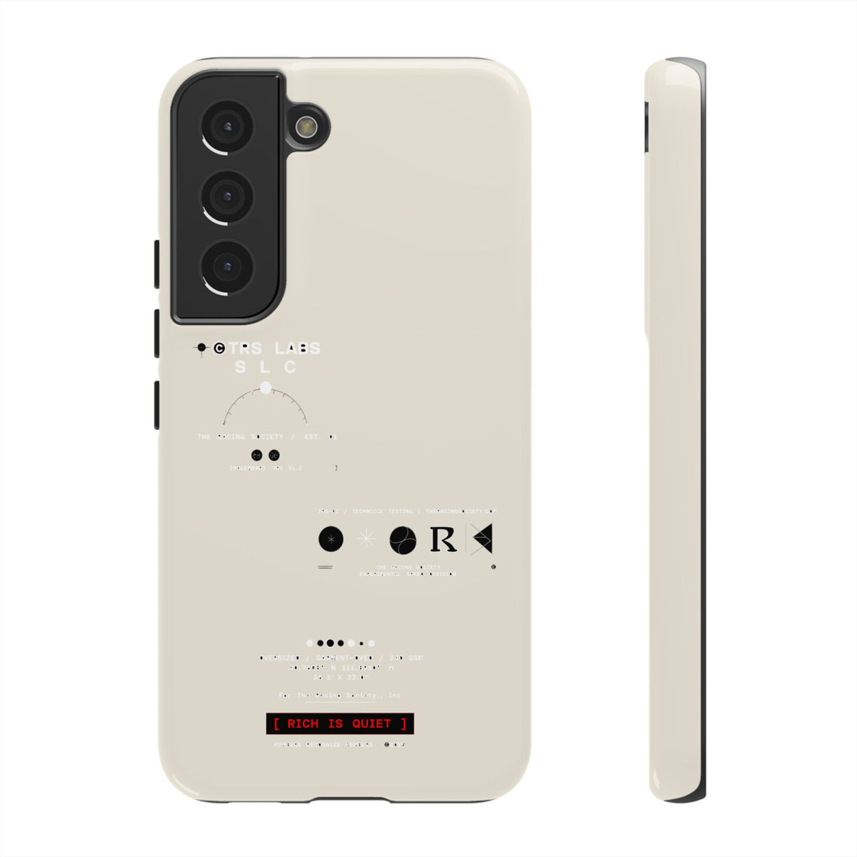 Rich Is Quiet Specimen — Samsung Galaxy Tough Case