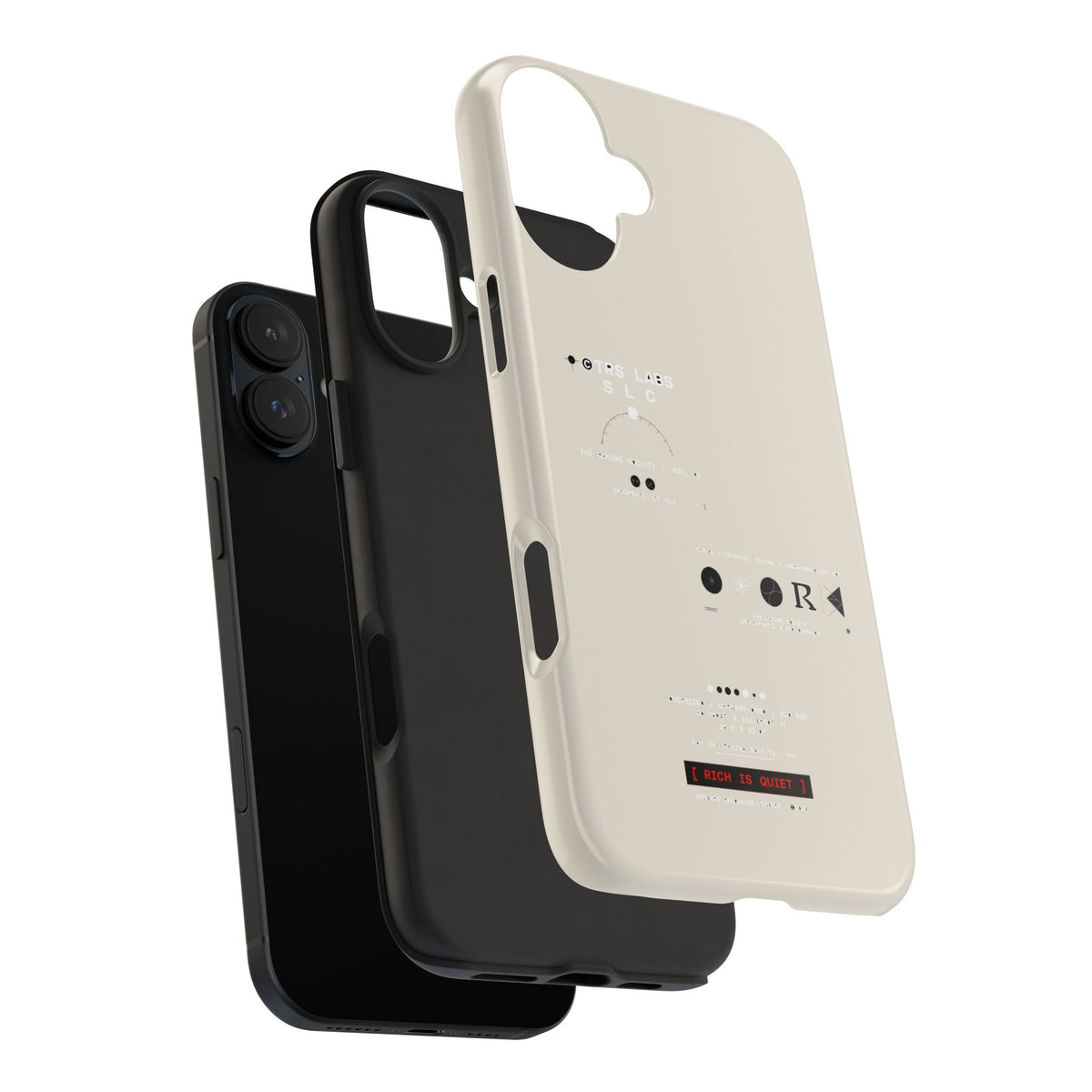 Rich Is Quiet Specimen — iPhone Tough Case