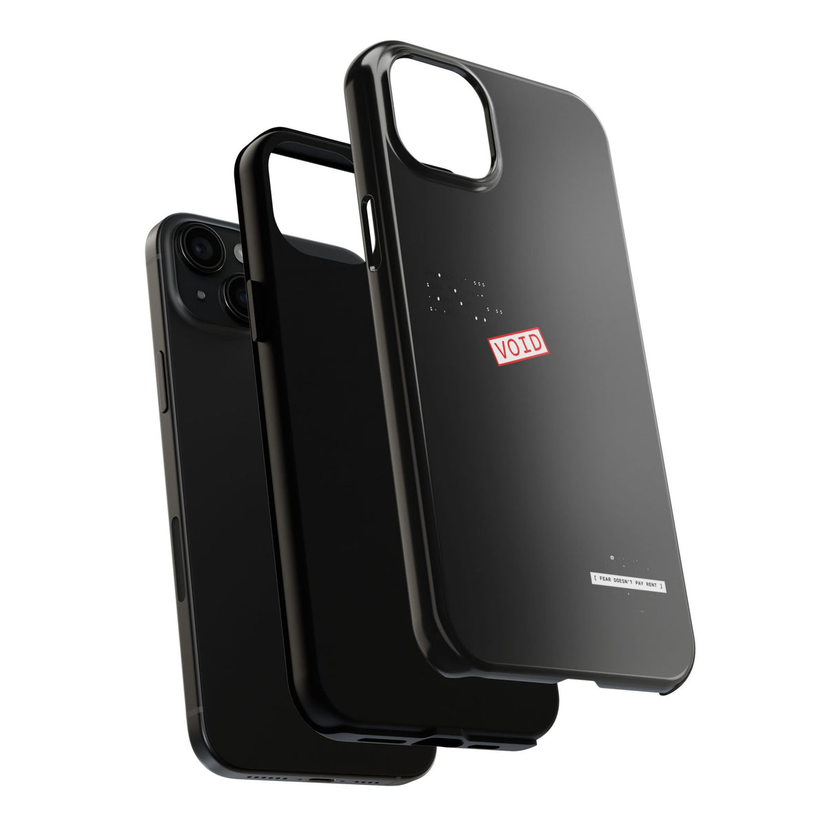 Fear Doesn't Pay Rent — iPhone Tough Case