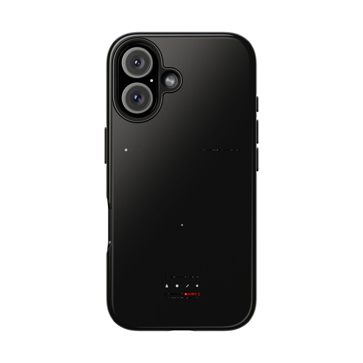 Rich Is Quiet — iPhone Tough Case