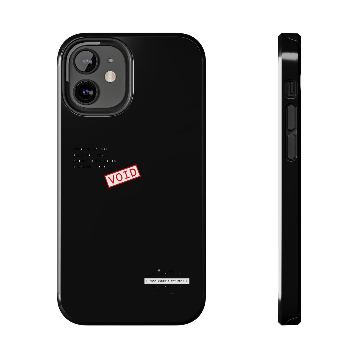 Fear Doesn't Pay Rent — iPhone Tough Case