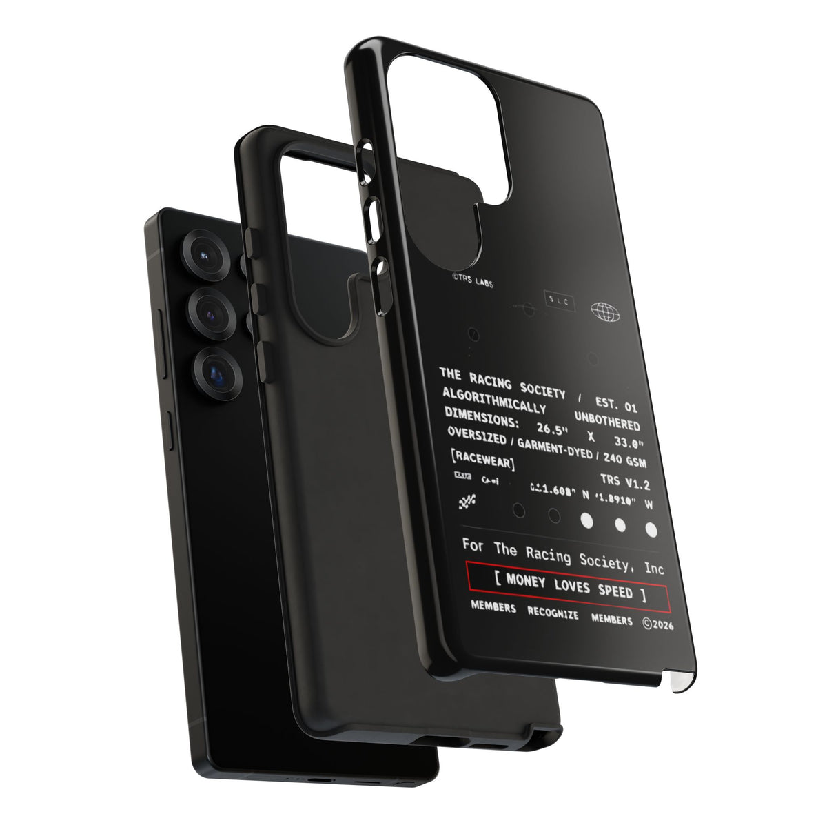 Money Loves Speed Spec — Samsung Galaxy Tough Case