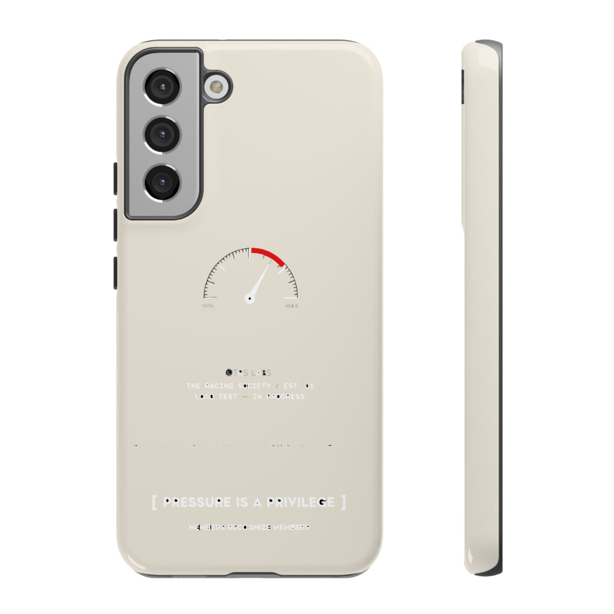 Pressure Is A Privilege — Samsung Galaxy Tough Case