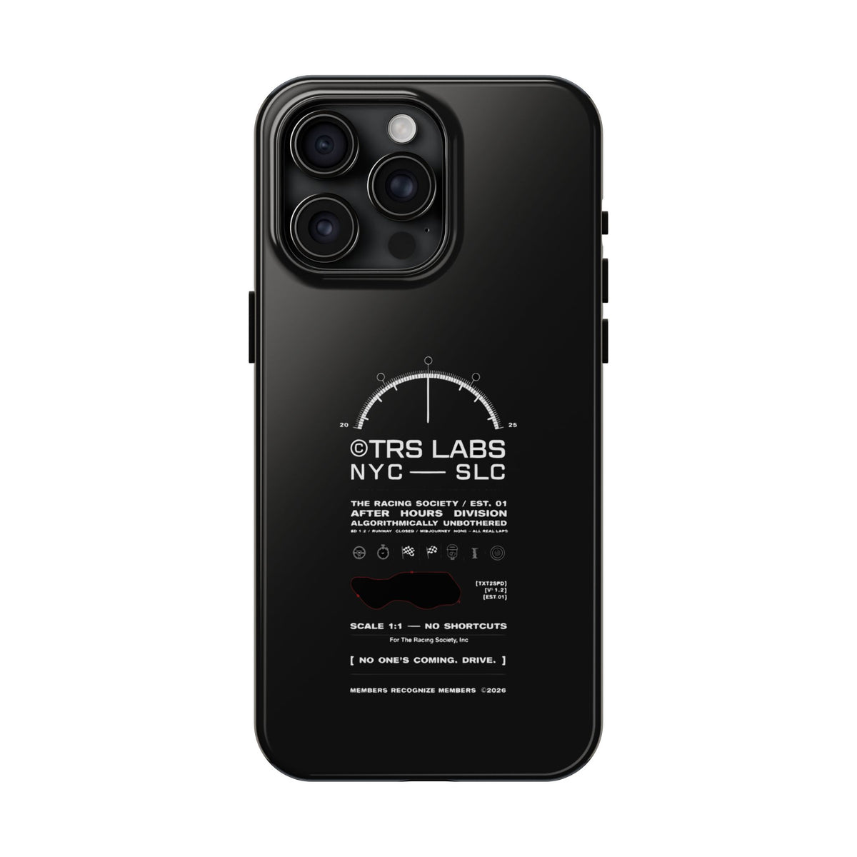 No One's Coming. Drive. — iPhone Tough Case