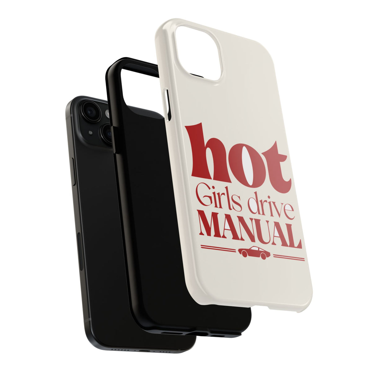 Hot Girls Drive Manual — iPhone Tough Case