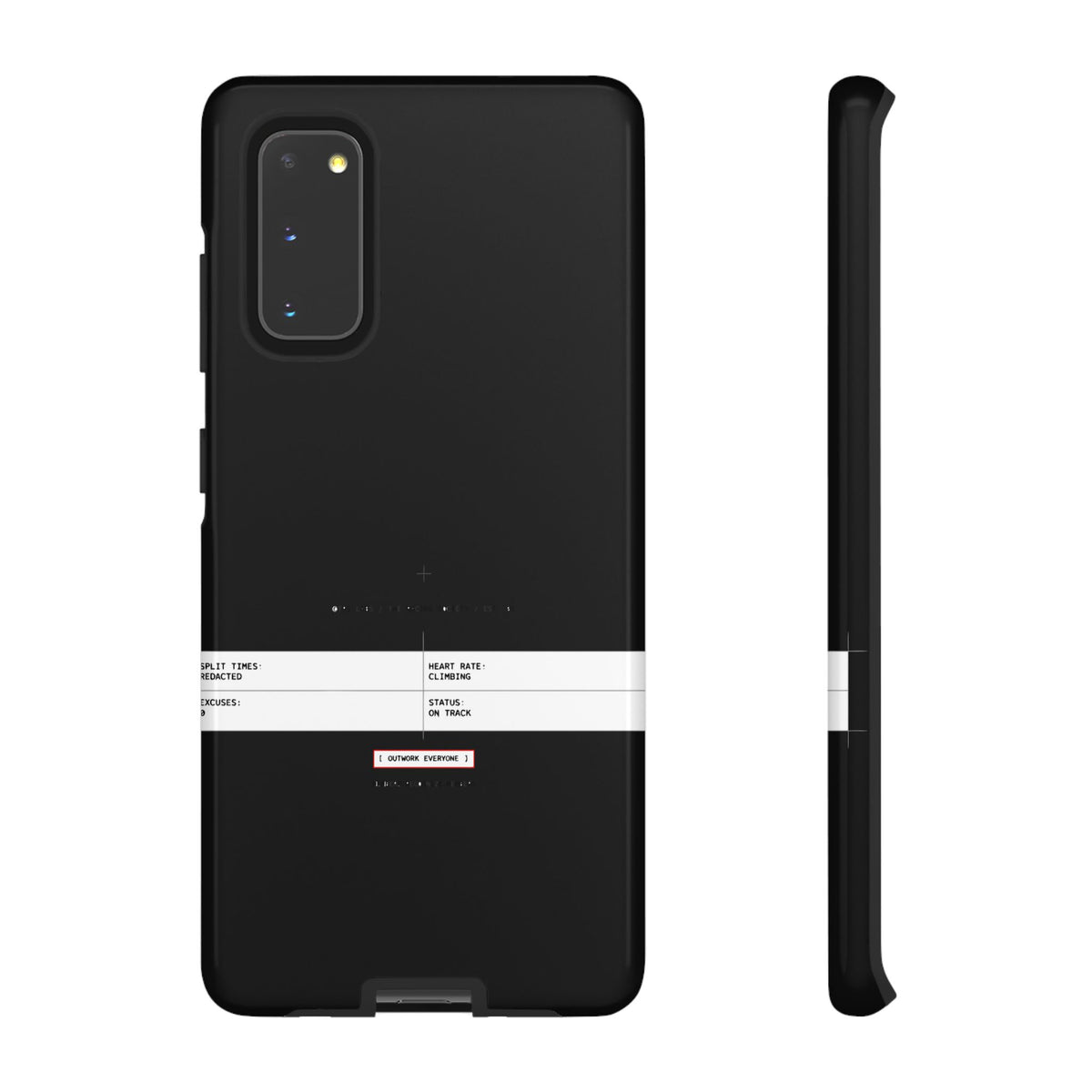 Split Times Redacted — Samsung Galaxy Tough Case