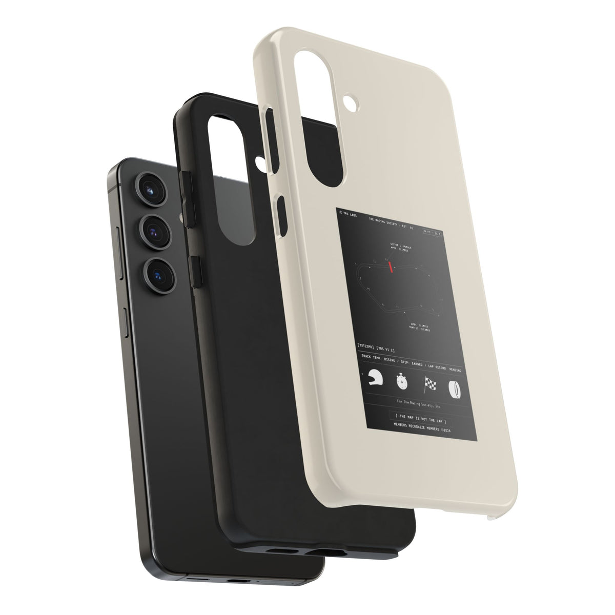 The Map Is Not The Lap — iPhone Tough Case