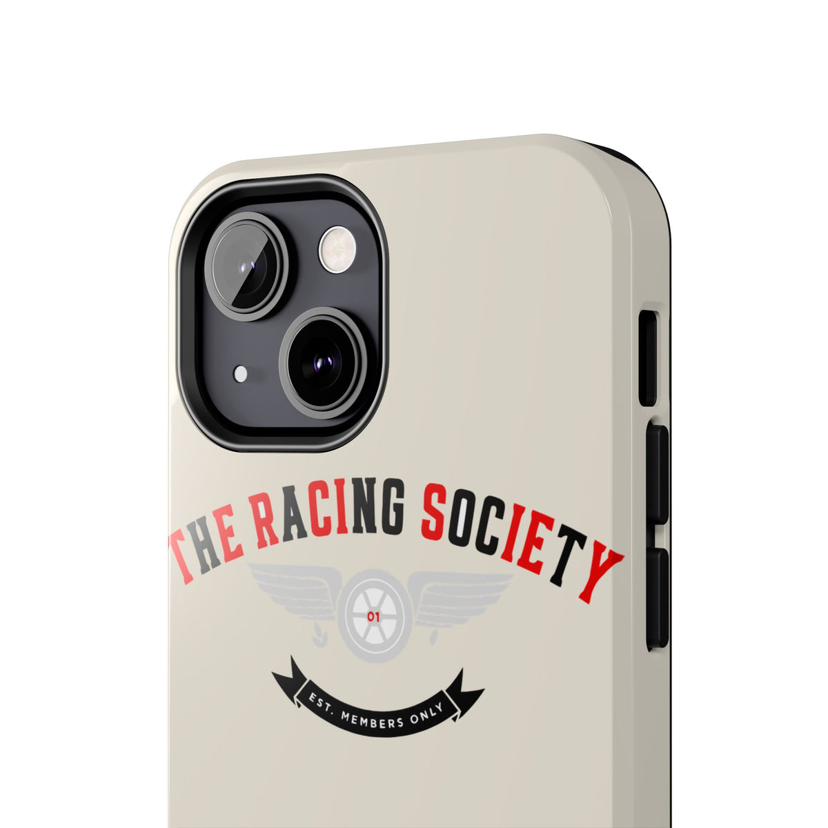 Racing Society Crest — iPhone Tough Case