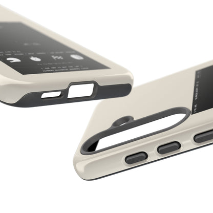The Map Is Not The Lap — Samsung Galaxy Tough Case