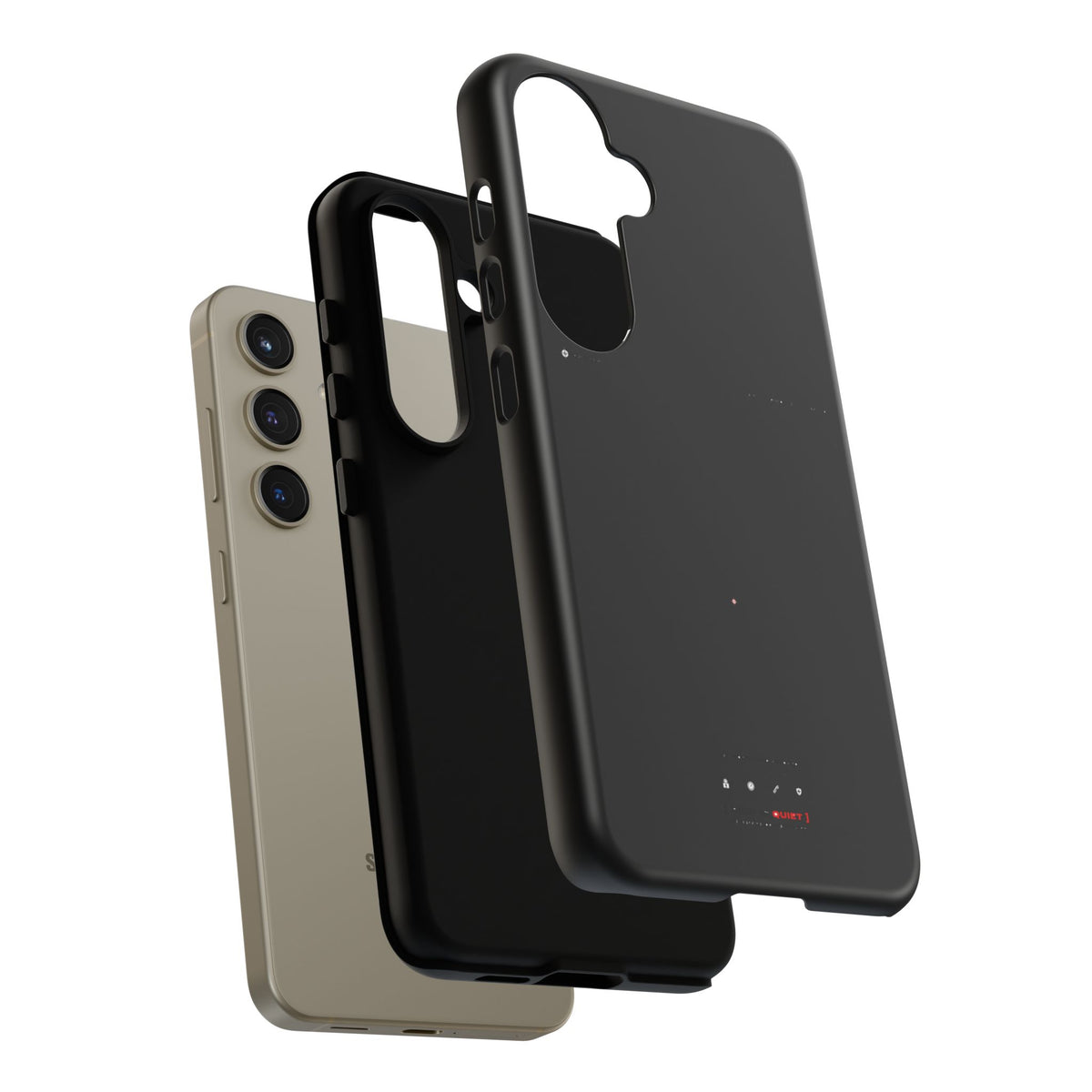 Rich Is Quiet — Samsung Galaxy Tough Case