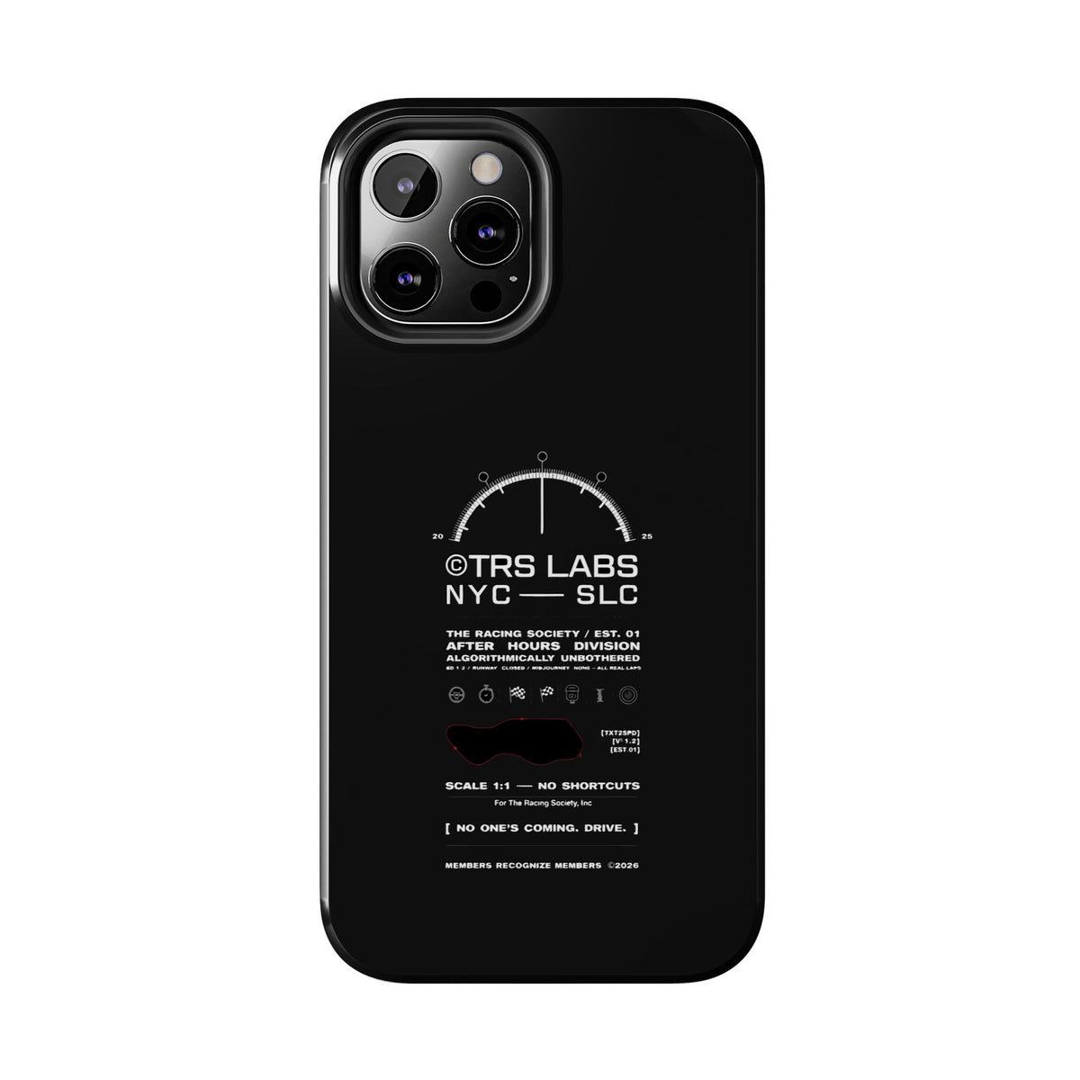 No One's Coming. Drive. — iPhone Tough Case
