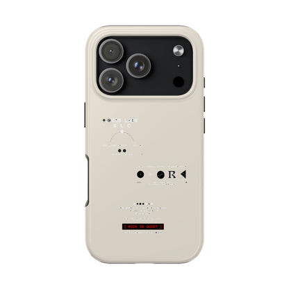 Rich Is Quiet Specimen — iPhone Tough Case