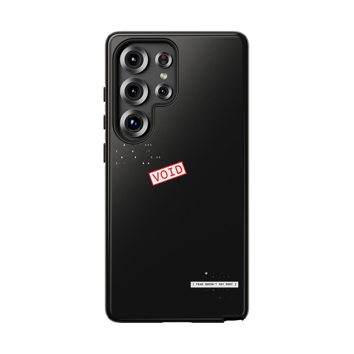 Fear Doesn't Pay Rent — Samsung Galaxy Tough Case