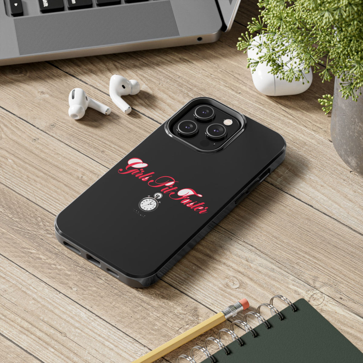 Girls Pit Faster — iPhone Tough Case