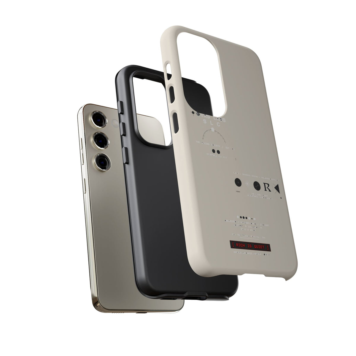 Rich Is Quiet Specimen — Samsung Galaxy Tough Case
