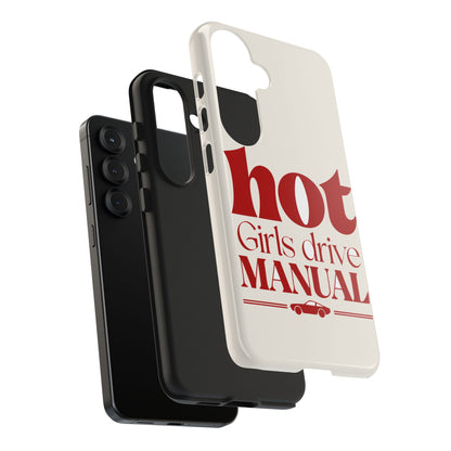 Hot Girls Drive Manual — iPhone Tough Case