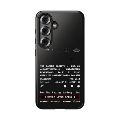 Money Loves Speed Spec — Samsung Galaxy Tough Case