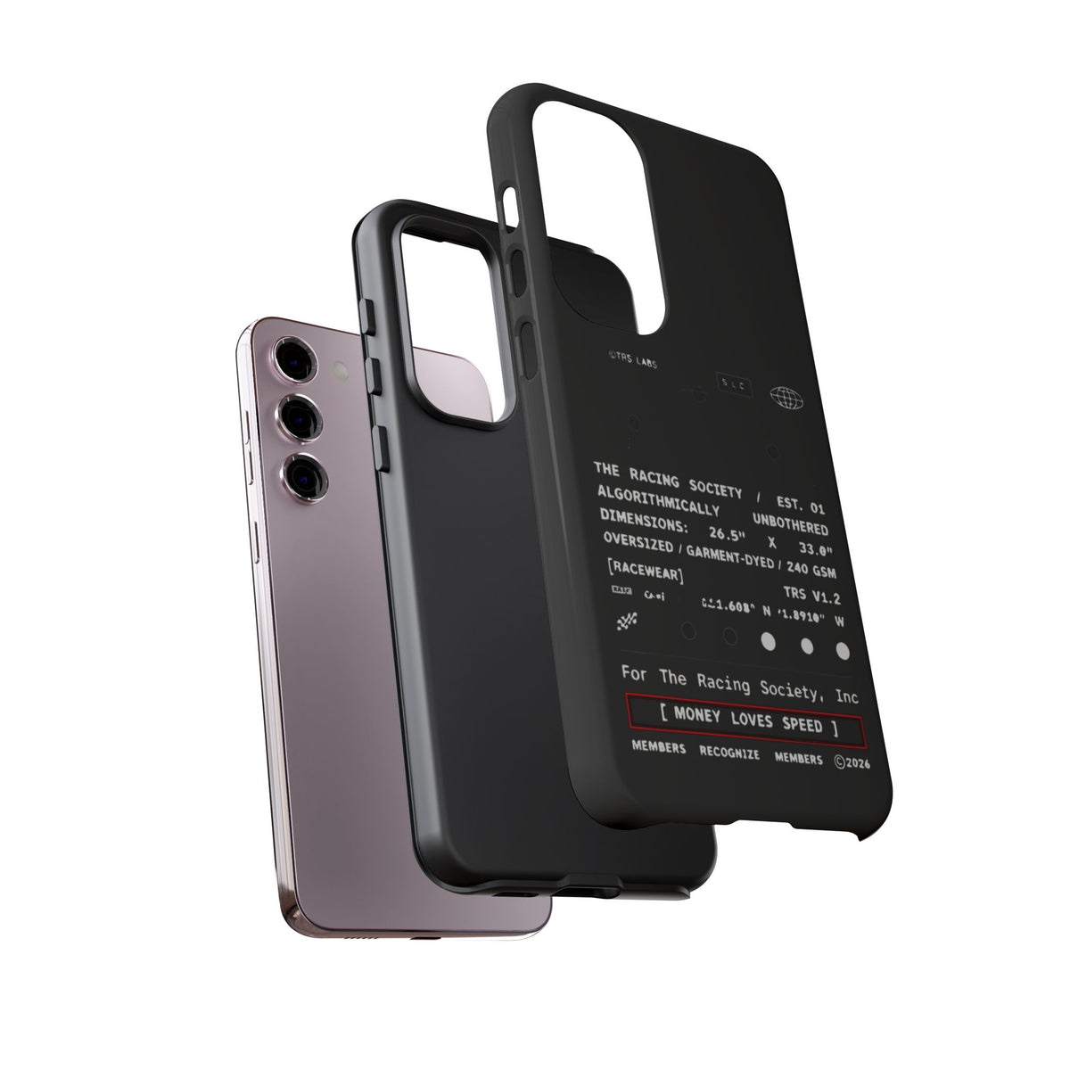 Money Loves Speed Spec — Samsung Galaxy Tough Case