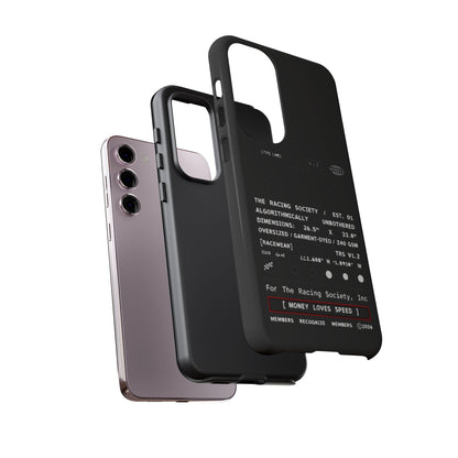 Money Loves Speed Spec — Samsung Galaxy Tough Case