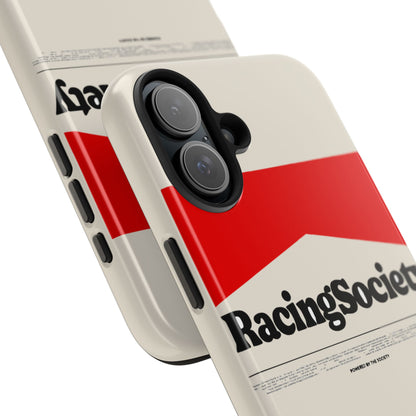 Racing Society Box Logo — iPhone Tough Case