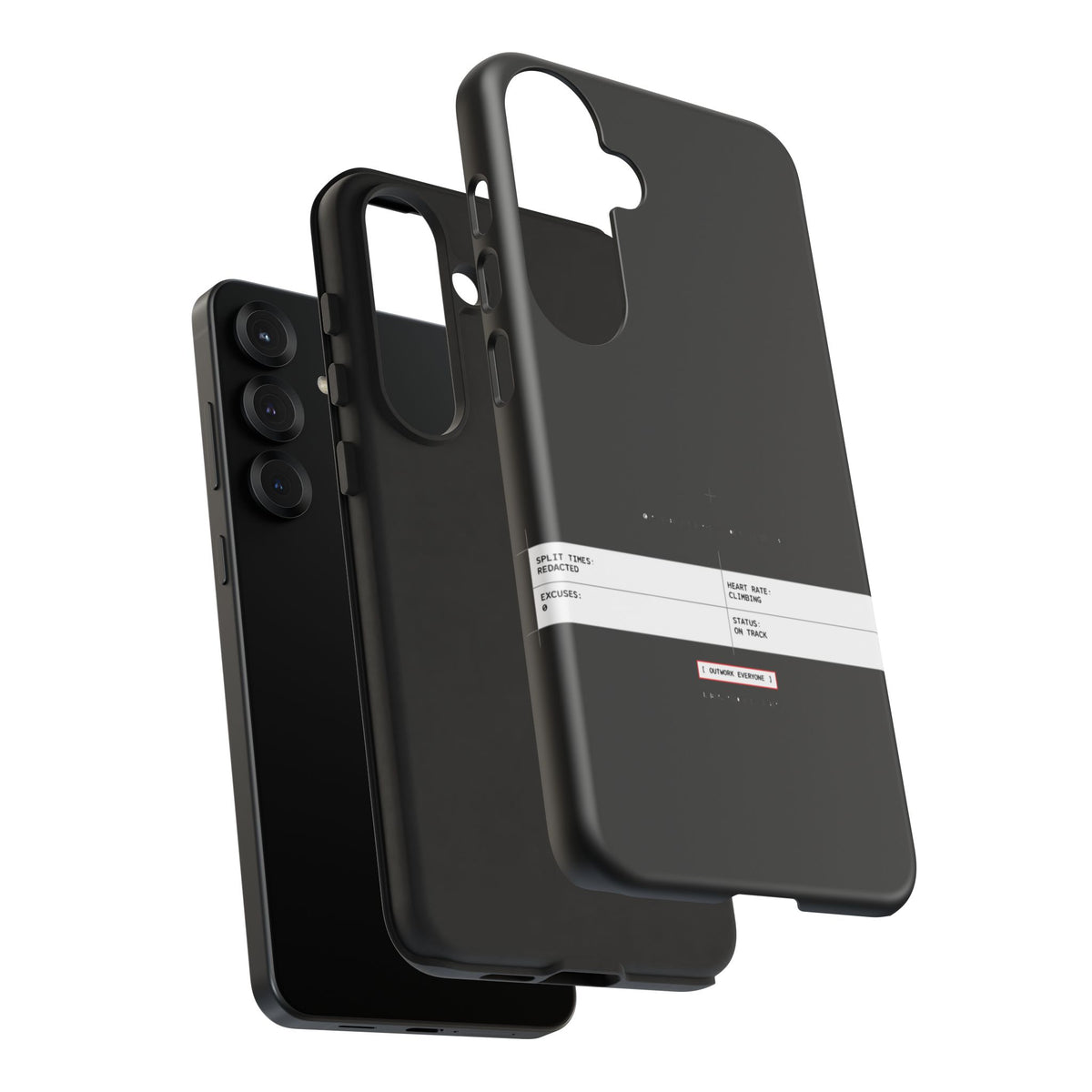 Split Times Redacted — Samsung Galaxy Tough Case