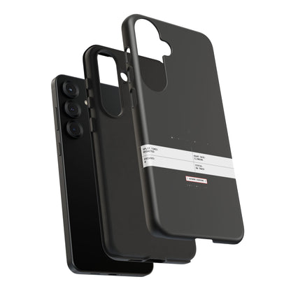 Split Times Redacted — Samsung Galaxy Tough Case
