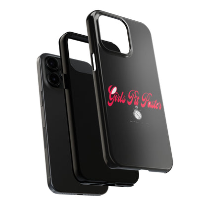 Girls Pit Faster Stopwatch — iPhone Tough Case