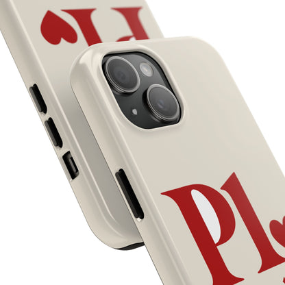 P1 In His Phone — iPhone Tough Case