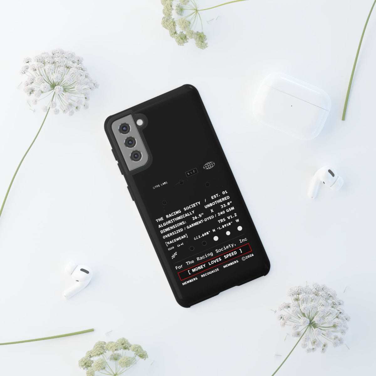Money Loves Speed Spec — Samsung Galaxy Tough Case