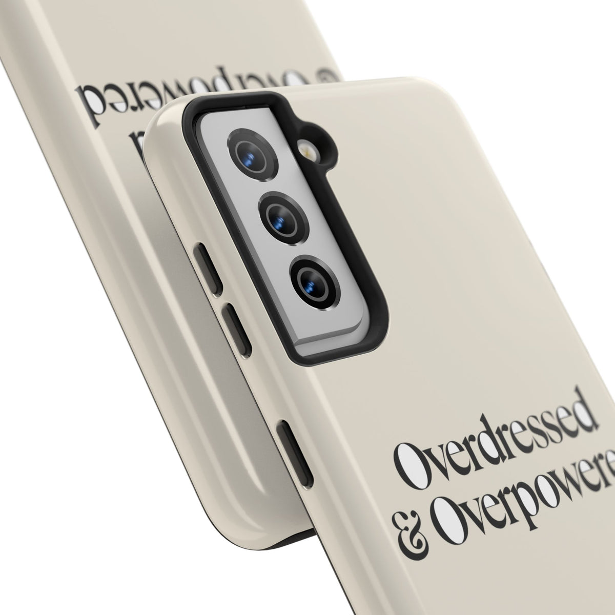 Overdressed & Overpowered — iPhone Tough Case