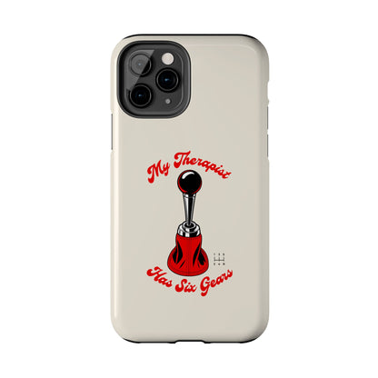 My Therapist Has Six Gears — iPhone Tough Case