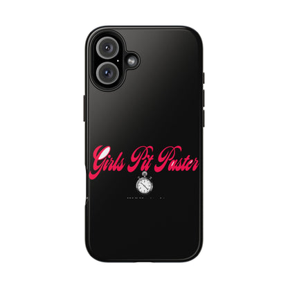 Girls Pit Faster Stopwatch — iPhone Tough Case