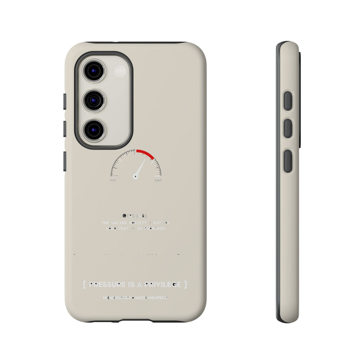 Pressure Is A Privilege — Samsung Galaxy Tough Case