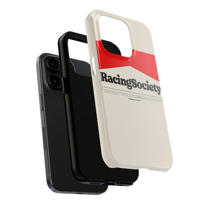 Racing Society Box Logo — iPhone Tough Case