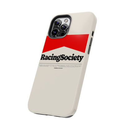 Racing Society Box Logo — iPhone Tough Case