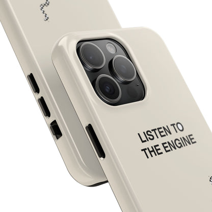 Listen To The Engine, Not The News — iPhone Tough Case