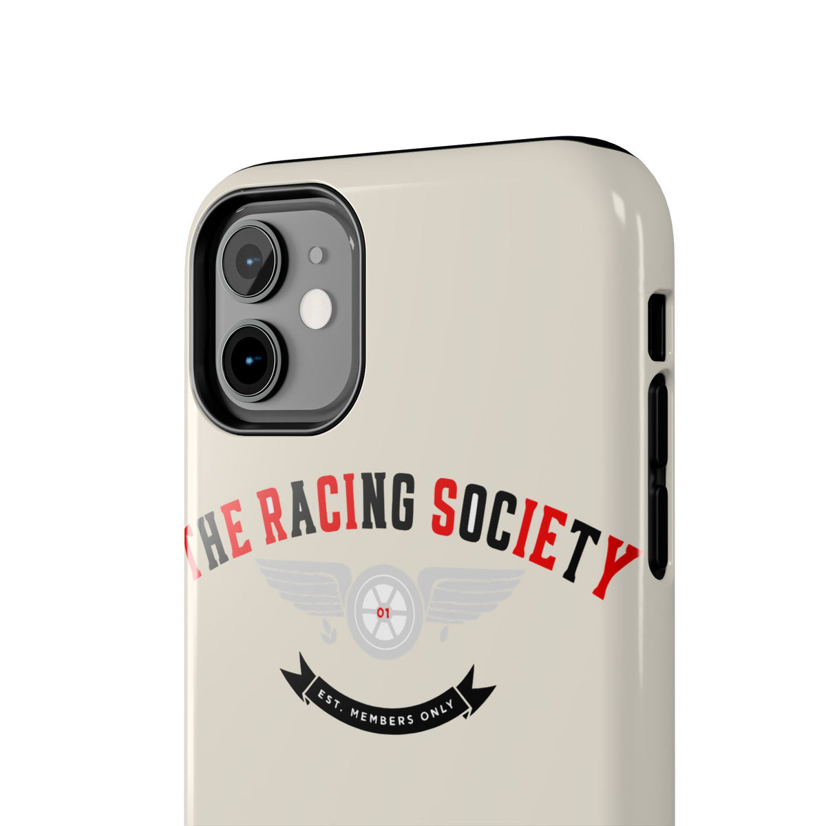 Racing Society Crest — iPhone Tough Case