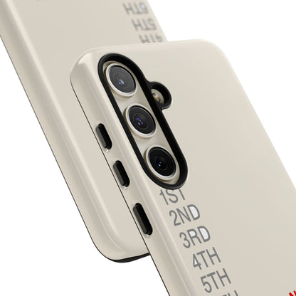 Reverse? Never. — Samsung Galaxy Tough Case